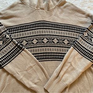 Vintage Gap Hooded Ski Sweater
